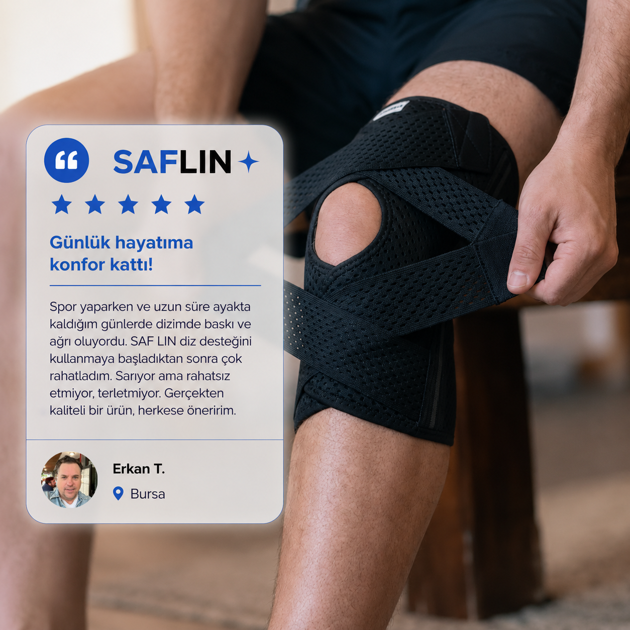 Saflin™ Menisküs Desteği